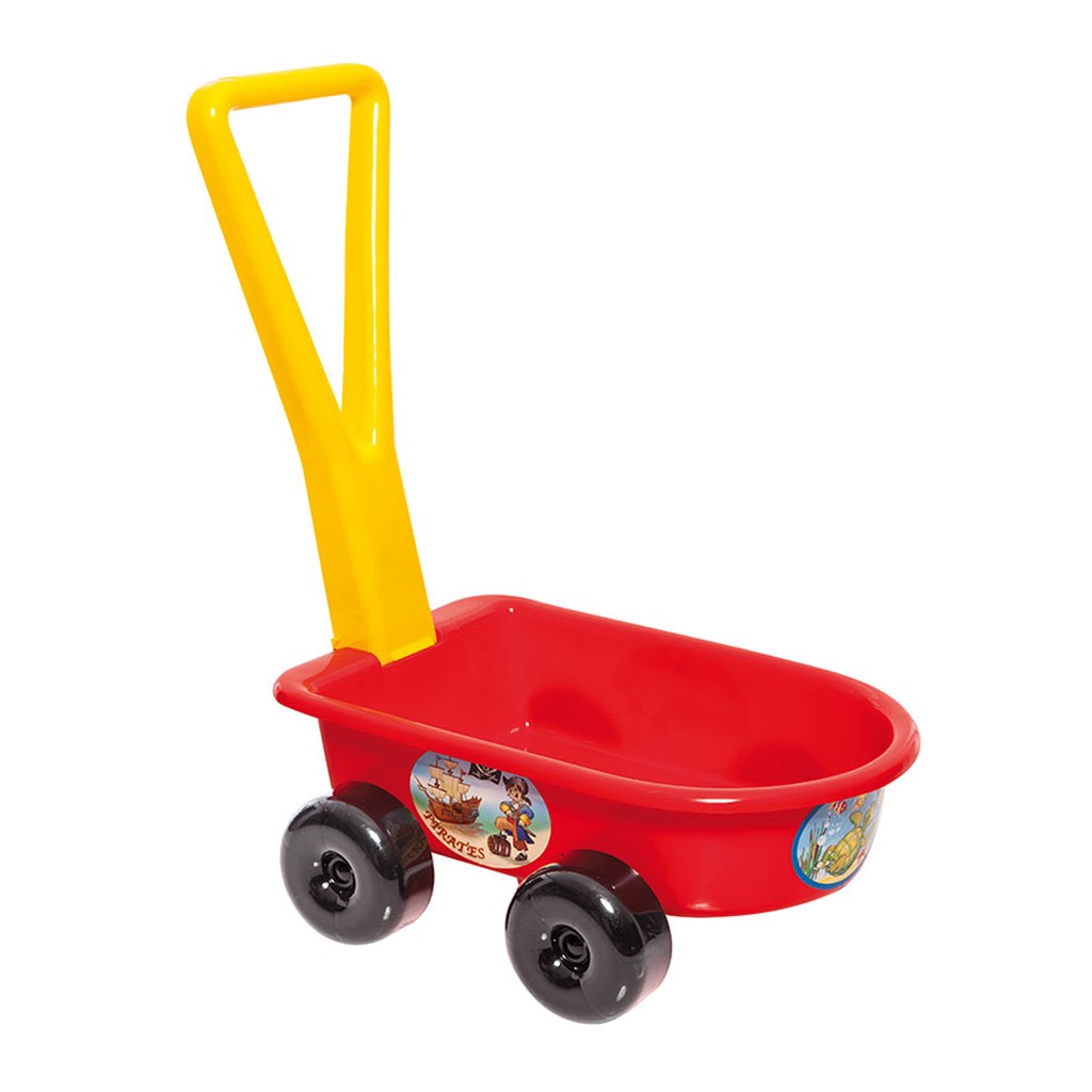 E-shop DOHANY Detský vozík - červený - 7629