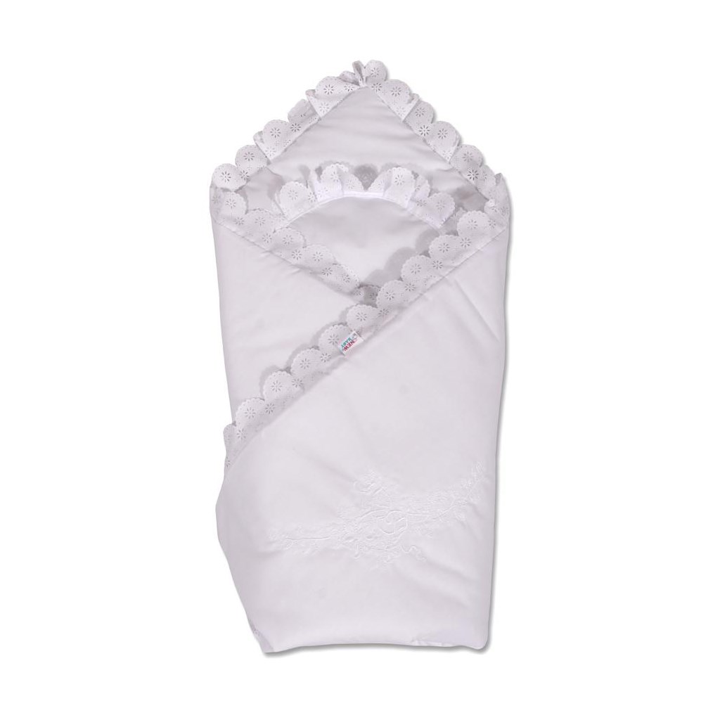 E-shop Bavlnená zavinovačka s krajkou New Baby - 14710