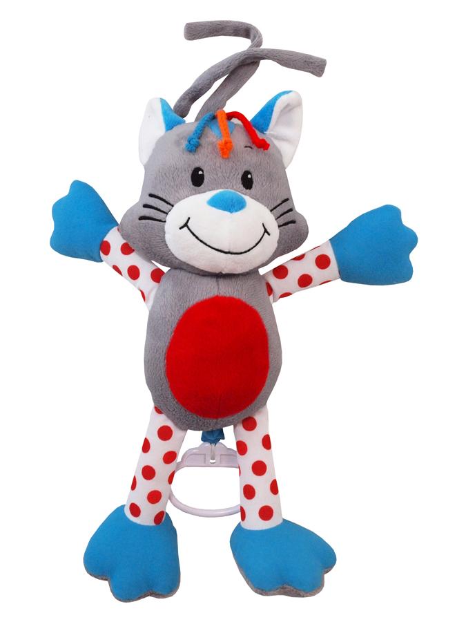 E-shop Detská plyšová hračka s hracím strojčekom Baby Mix mačka - 19575