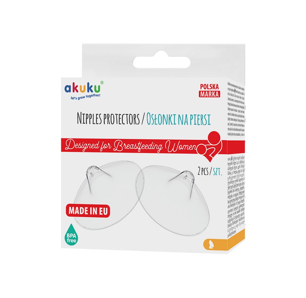 E-shop Chrániče prsných bradaviek Akuku 2ks - 20998