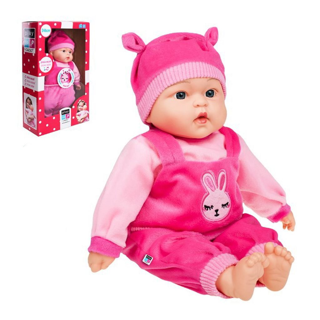 E-shop Poľsky hovoriaca a spievajúca detská bábika PlayTo Zosia 46 cm - 26787