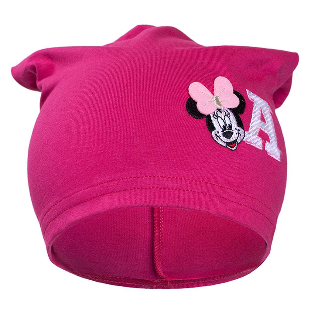 E-shop Jesenná detská čiapočka New Baby Minnie ružová, 110 (4-5r) - 26797