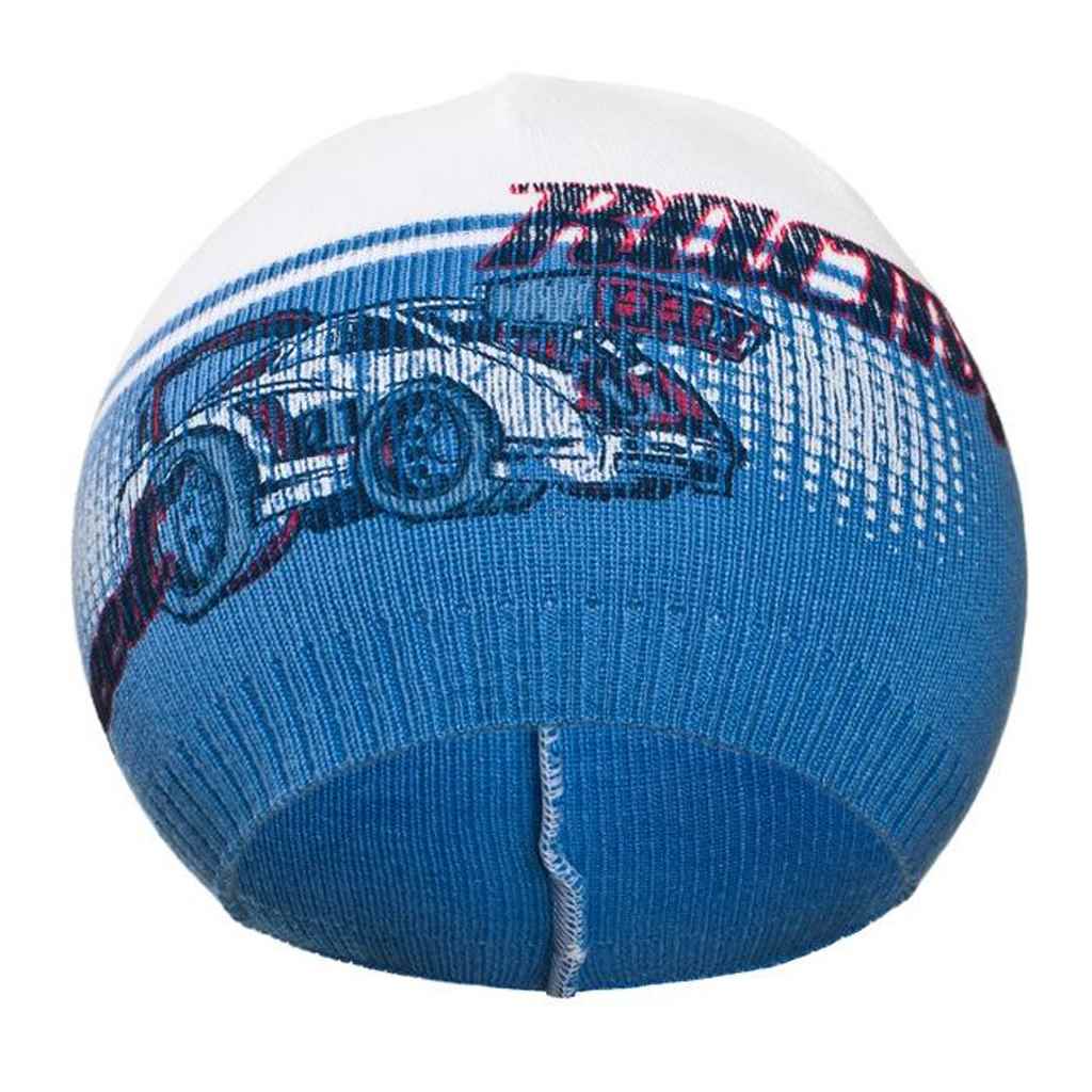 E-shop Jesenná detská čiapočka New Baby Racing tmavo modrá, 110 (4-5r) - 26808