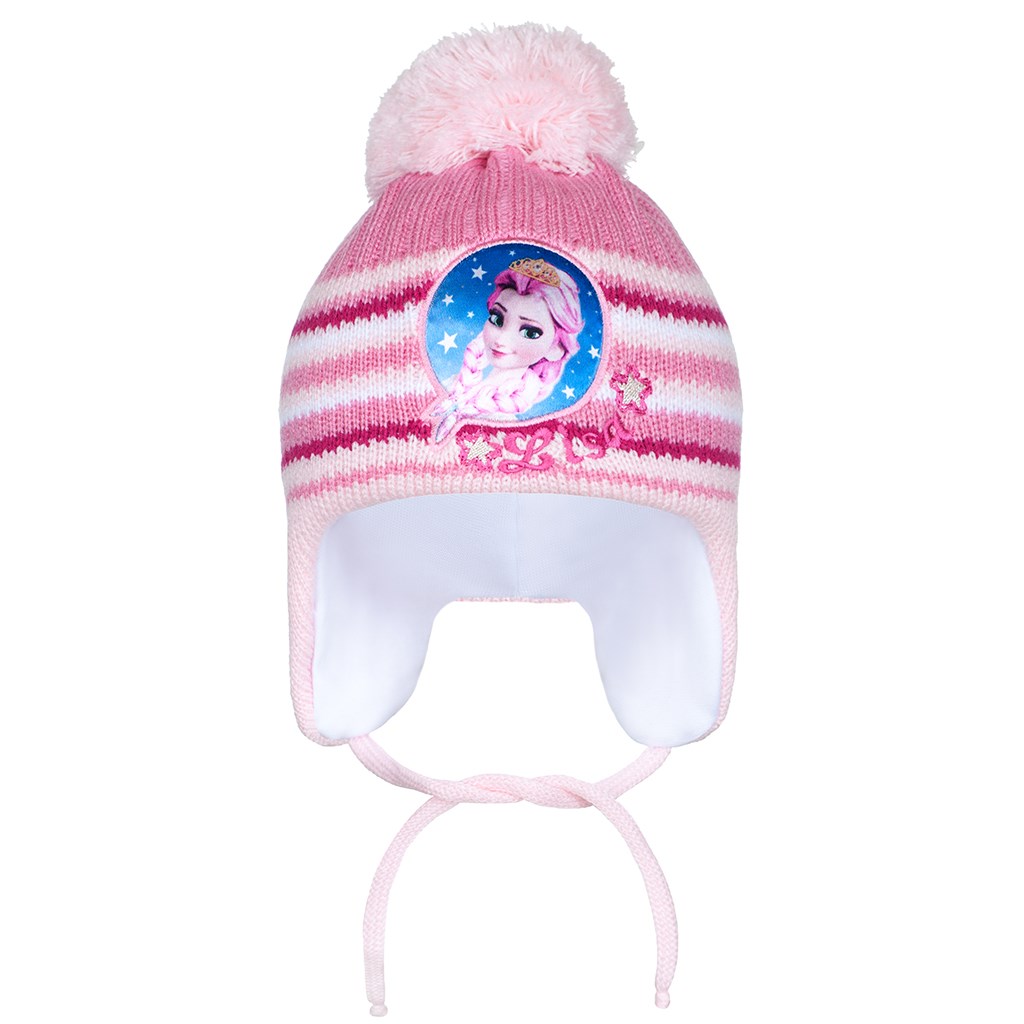 E-shop Zimná detská čiapočka New Baby Lisa bledo ružová, 104 (3-4r) - 26820