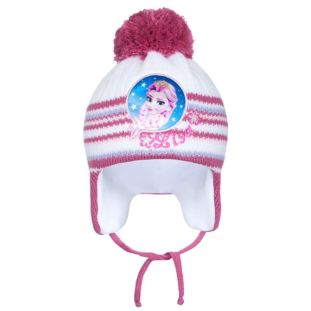 E-shop Zimná detská čiapočka New Baby Lisa tmavo ružová, 104 (3-4r) - 26821
