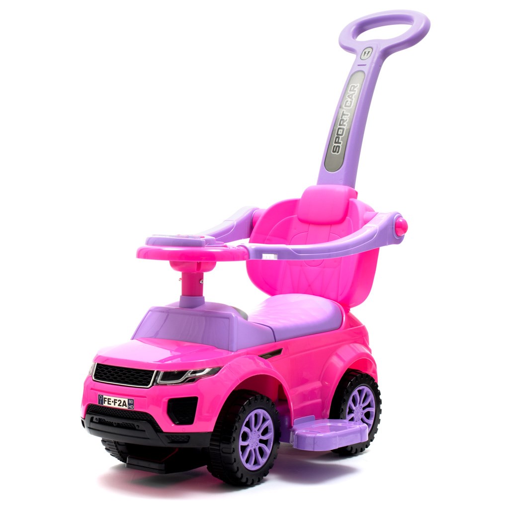 E-shop Detské hrajúce vozítko 3v1 Baby Mix ružové - 28794