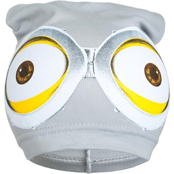 E-shop Jarná detská čiapočka New Baby mimoň sivá, 104 (3-4r) - 30545