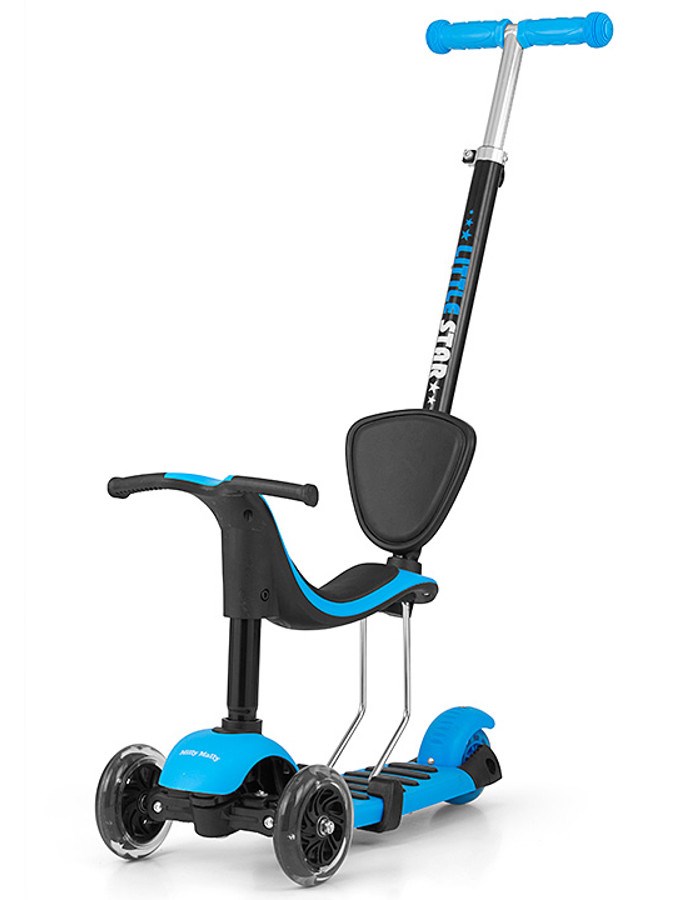 E-shop Detská kolobežka Milly Mally Little Star blue - 30681