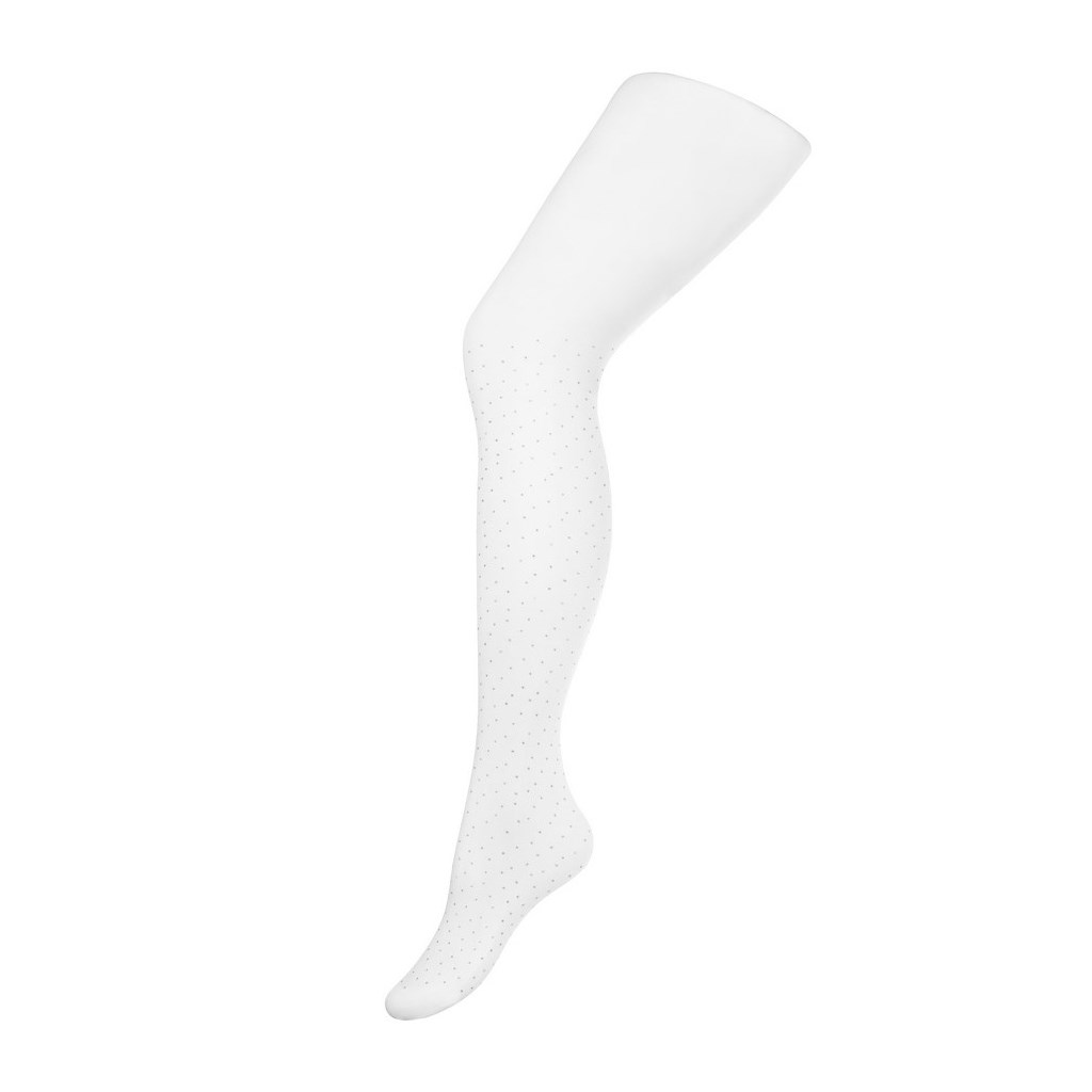 E-shop Detské pančucháče z mikrovlákna New Baby biele, 128 (7-8 rokov) - 31080
