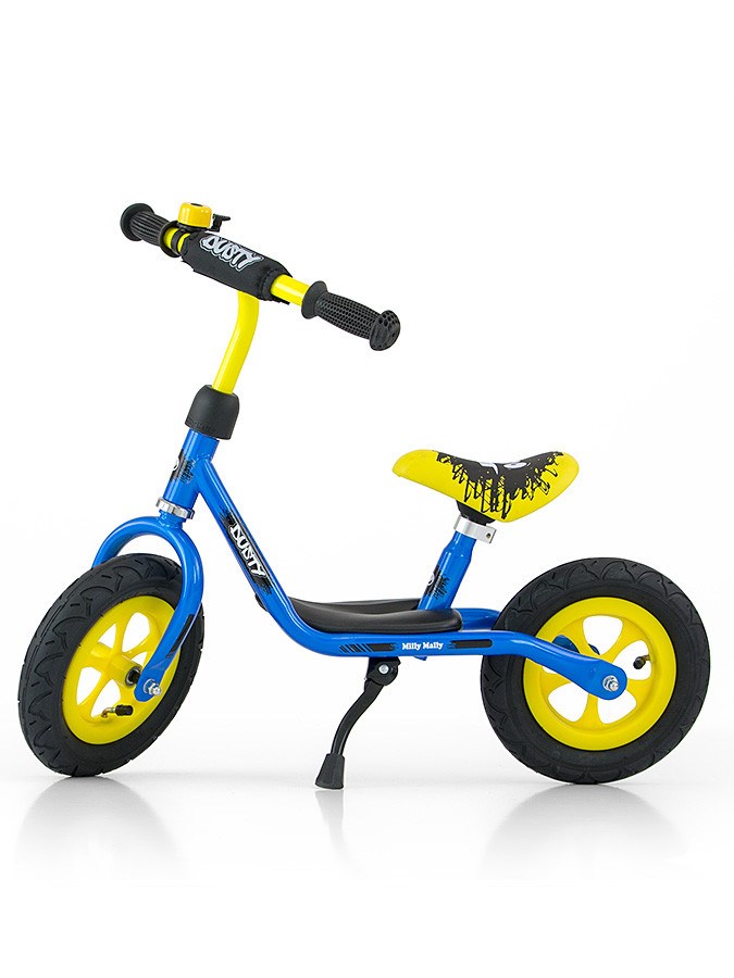 E-shop Detské odrážadlo bicykel Milly Mally Dusty blue 12" - 31682