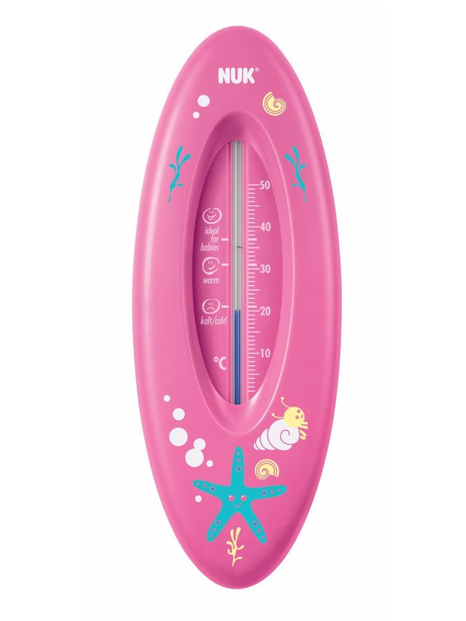 E-shop Teplomer do vaničky Nuk Oceán ružový - 31742