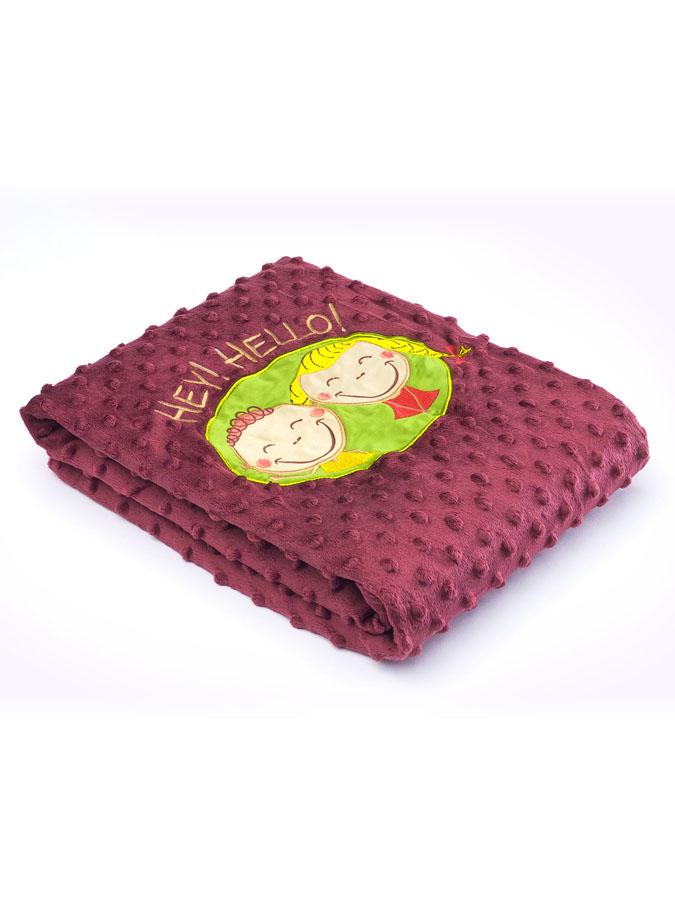 E-shop Detská obojstranná deka Sensillo Hey Hello 75x100 cm - 32310