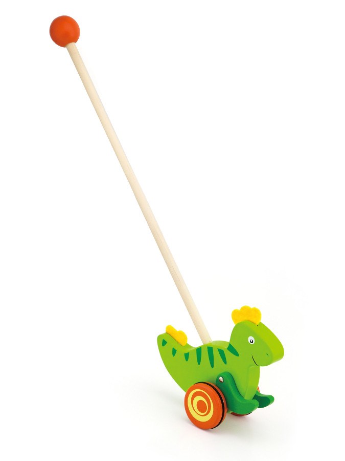 E-shop Drevená jazdiaca hračka Viga dinosaurus - 32730