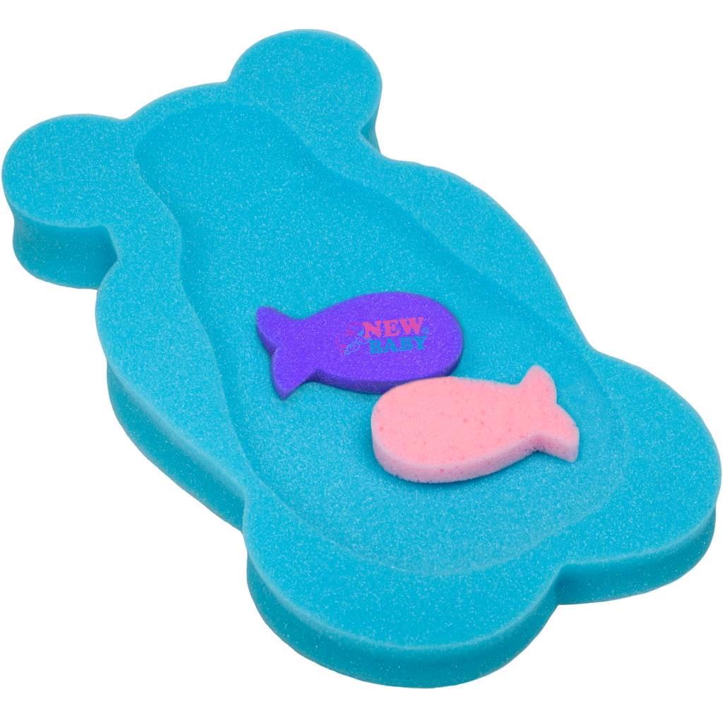 E-shop Penová podložka maxi New Baby BASIC medveď modrá - 32810