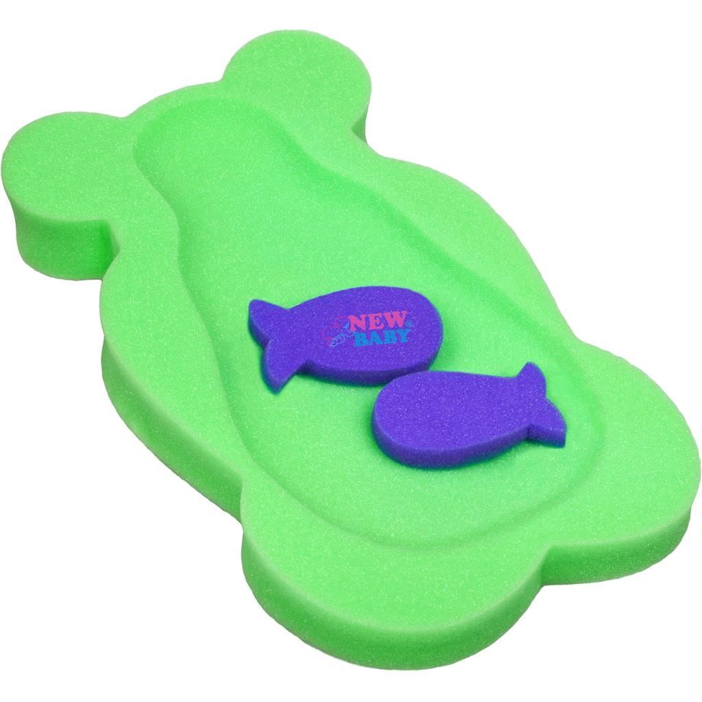 E-shop Penová podložka maxi New Baby BASIC medveď zelená - 32884
