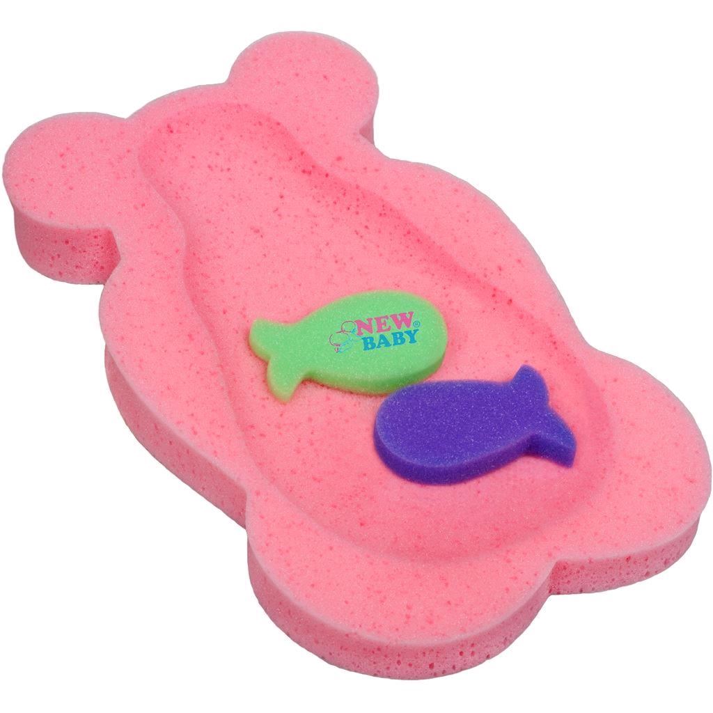 E-shop Penová podložka maxi New Baby BASIC medveď ružová - 32885