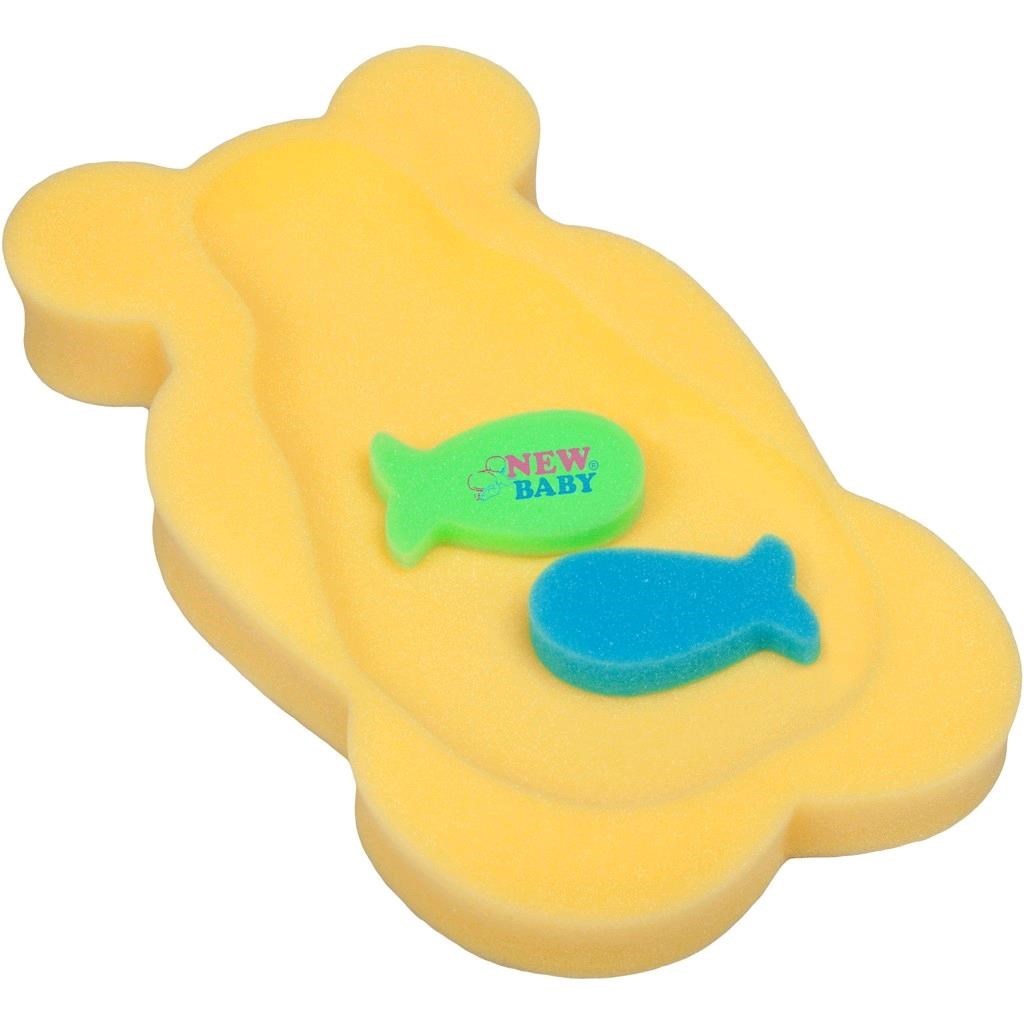 E-shop Penová podložka maxi New Baby BASIC medveď žltá - 32886