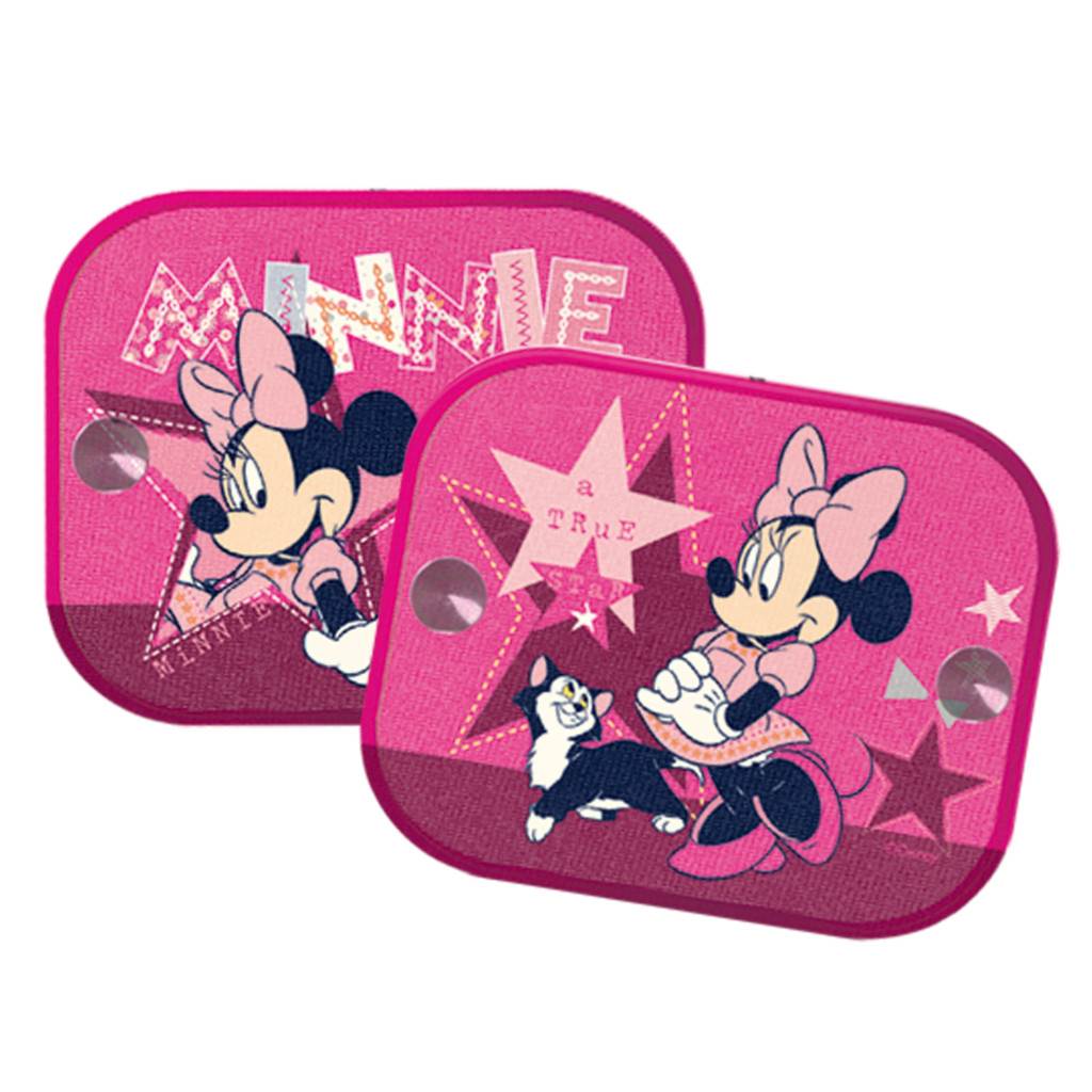 E-shop KAUFMANN Tienidlá do auta 2 ks v balení Minnie Mouse ružová - 33924