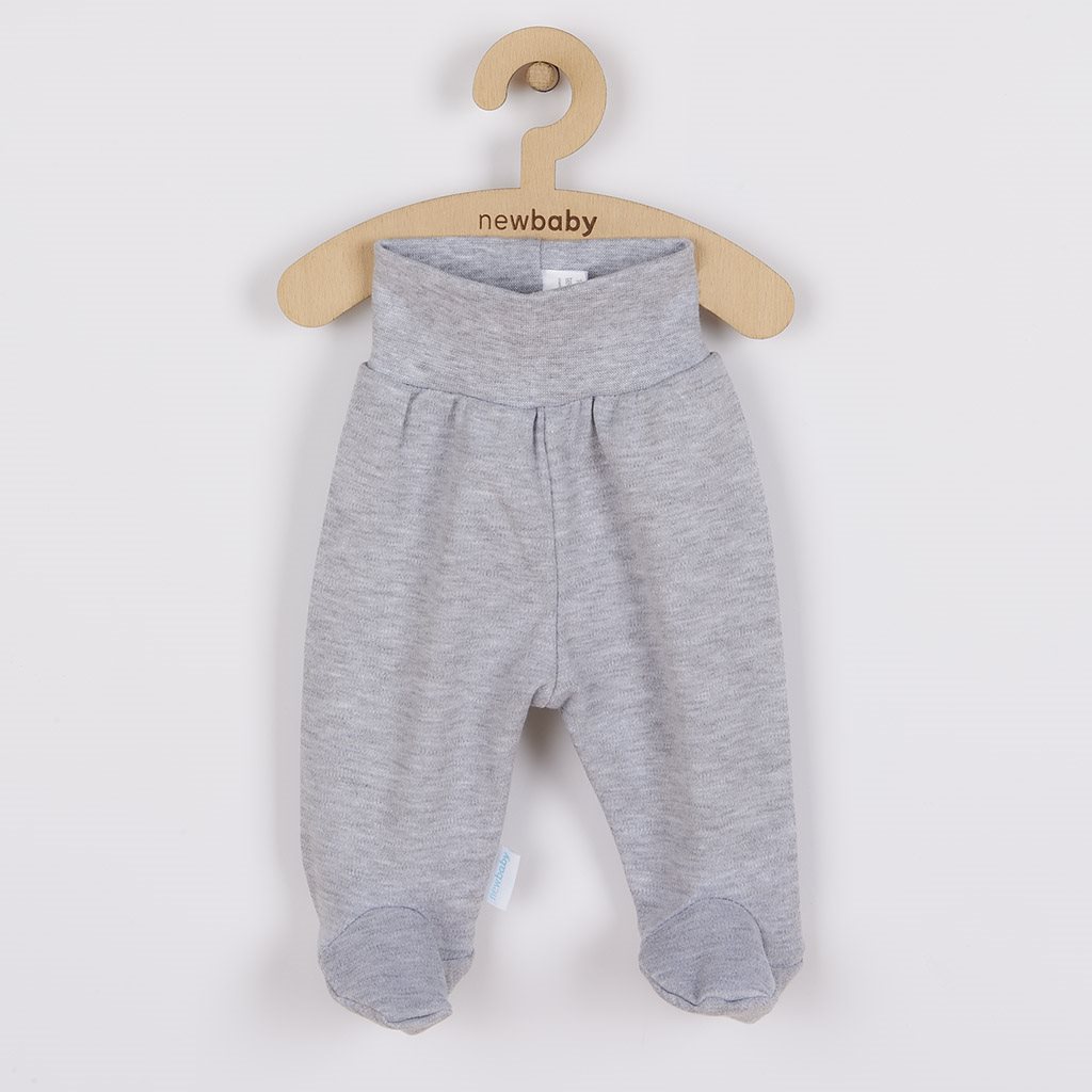 E-shop Dojčenské polodupačky New Baby Classic II sivé, 56 (0-3m) - 34902