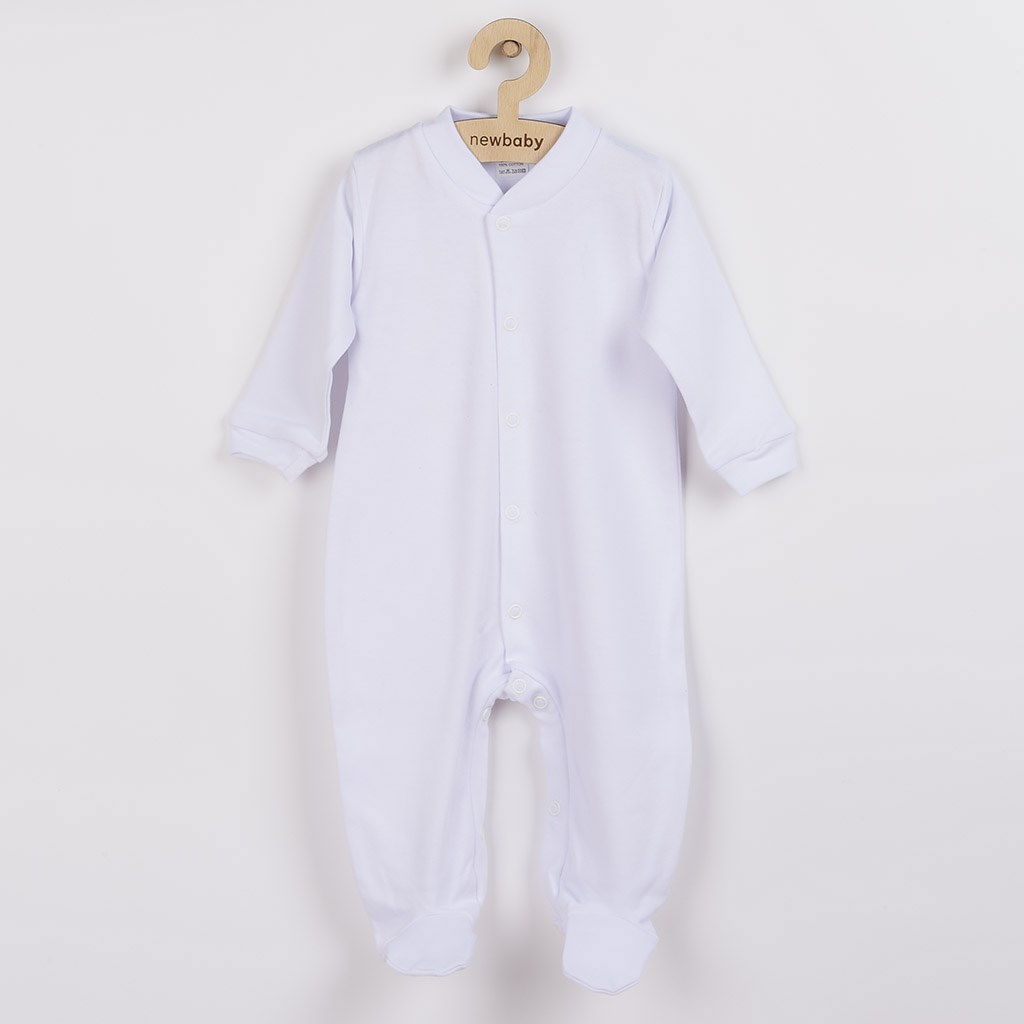 E-shop Dojčenský overal New Baby Classic biely, 80 (9-12m) - 35041
