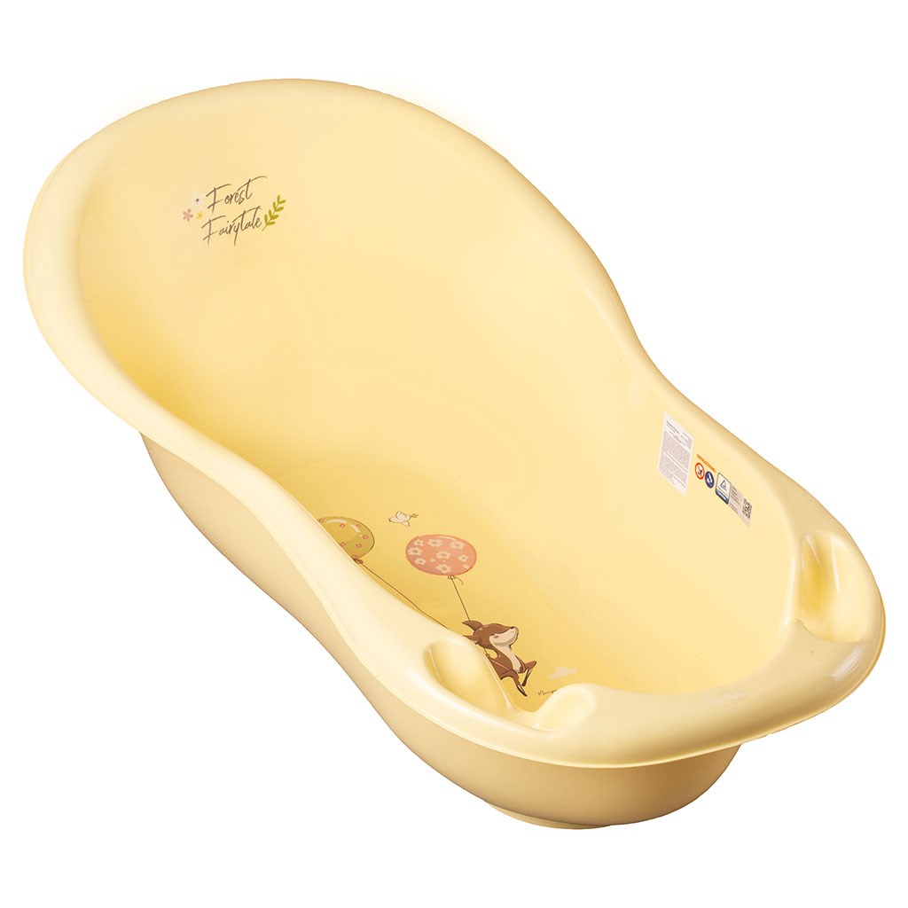 E-shop TEGA Anatomická vanička 102 cm žltá srnka - 36080