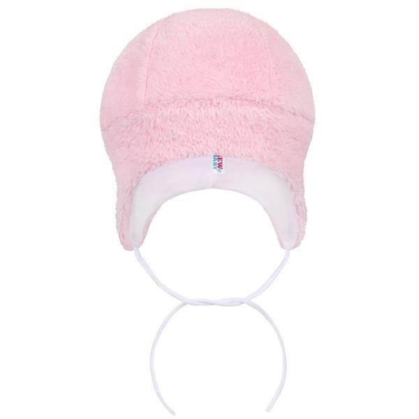 E-shop Zimná čiapočka New Baby Nice Bear ružová, 80 (9-12m) - 36864