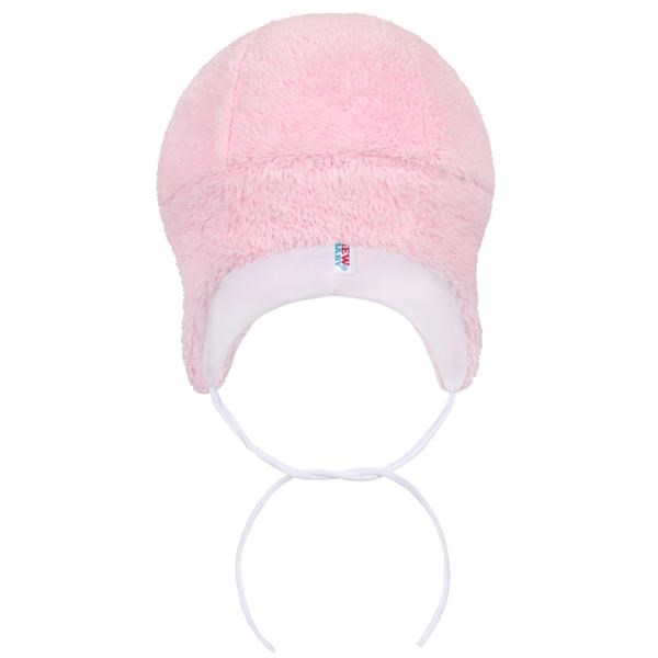 E-shop Zimná čiapočka New Baby Nice Bear ružová, 86 (12-18m) - 36866
