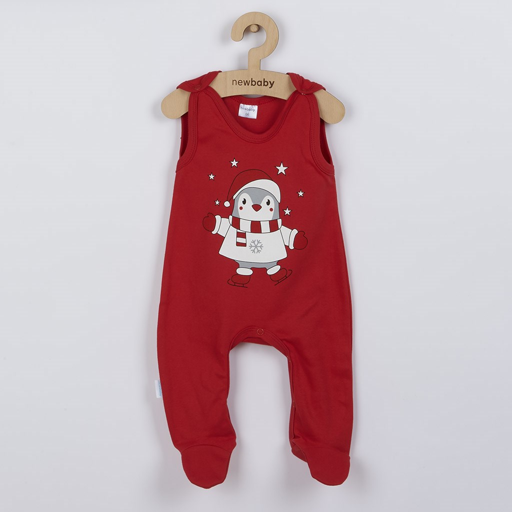 E-shop Dojčenské bavlnené dupačky New Baby Winter Penguin, 86 (12-18m) - 37271
