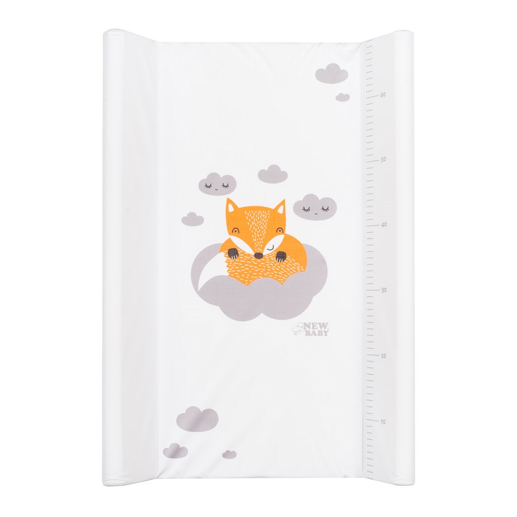 E-shop Prebaľovacia podložka New Baby Líška biela 50x70cm - 39092