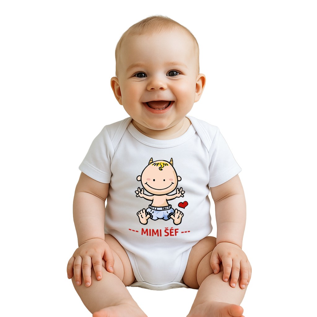 E-shop Body s potlačou New Baby MIMI ŠÉF, 50 - 39670