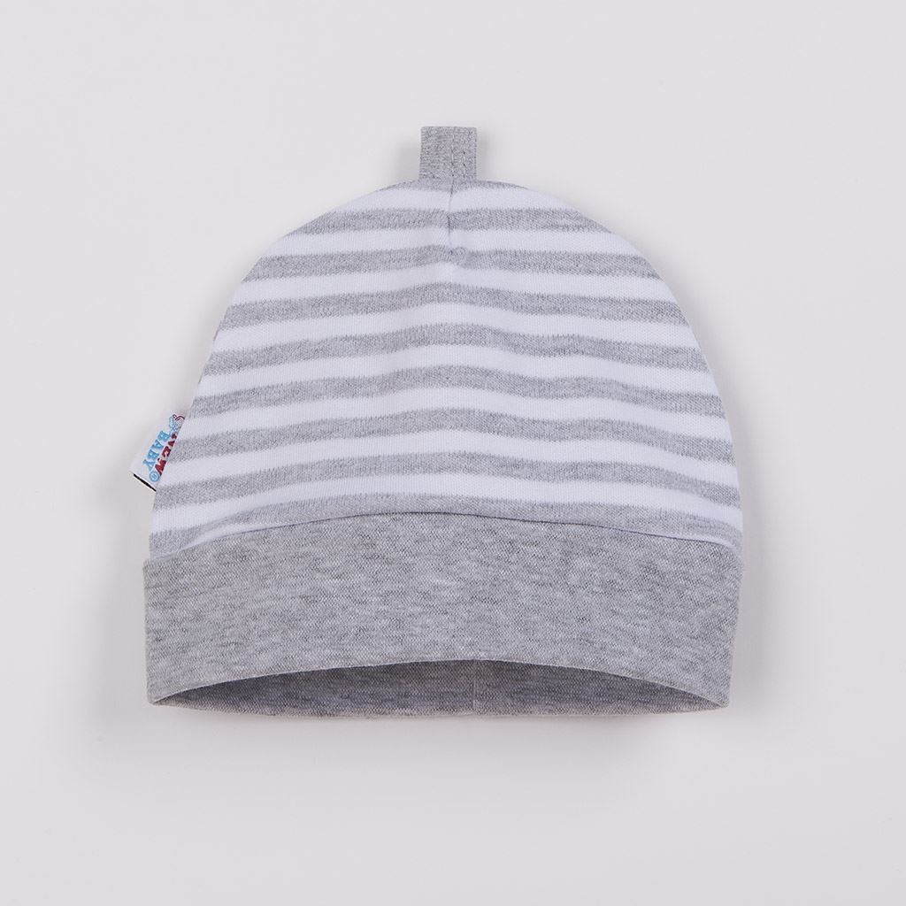 E-shop Dojčenská bavlnená čiapočka New Baby Zebra exclusive, 68 (4-6m) - 39862