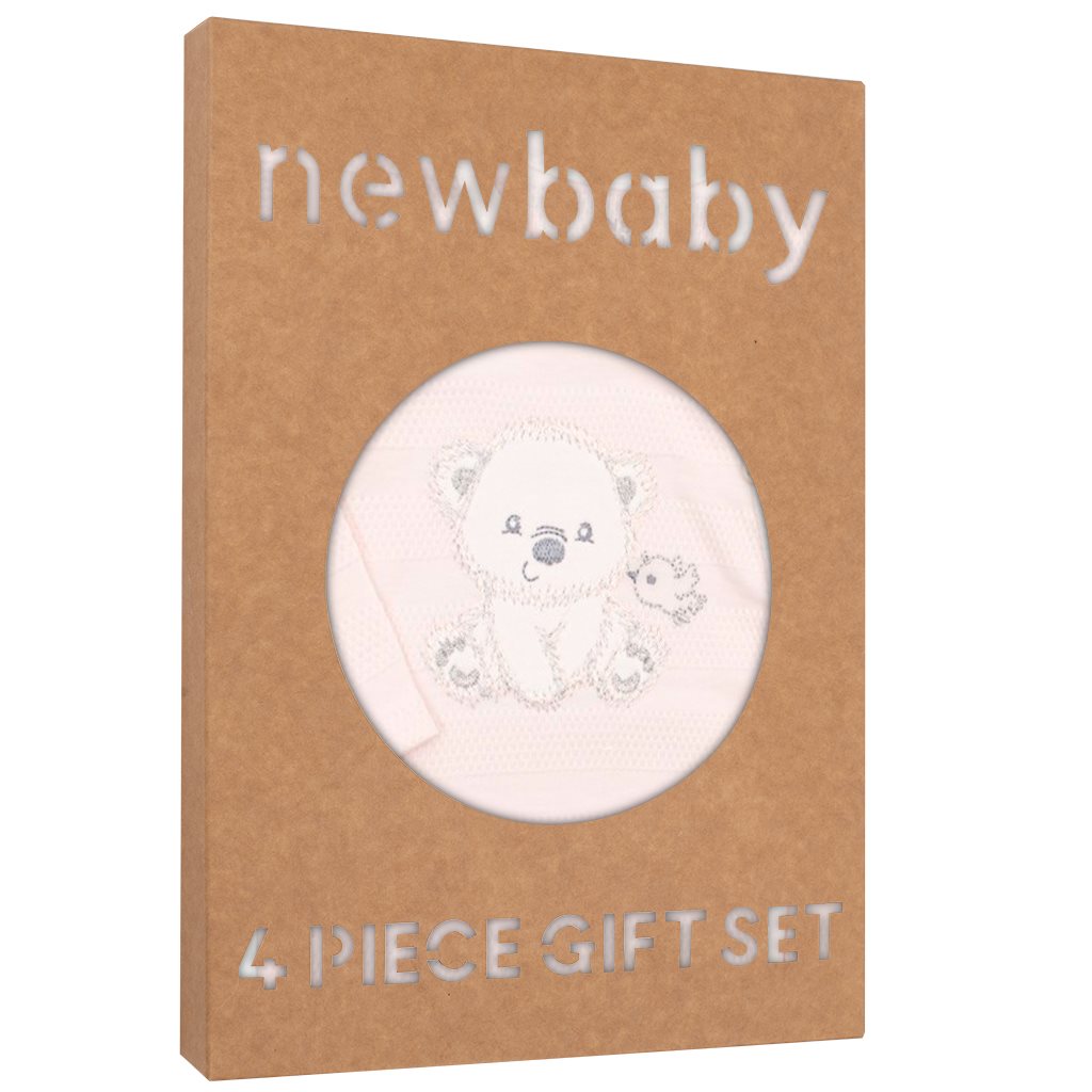 E-shop Dojčenská súprava do pôrodnice New Baby Sweet Bear béžová, 56 (0-3m) - 41168