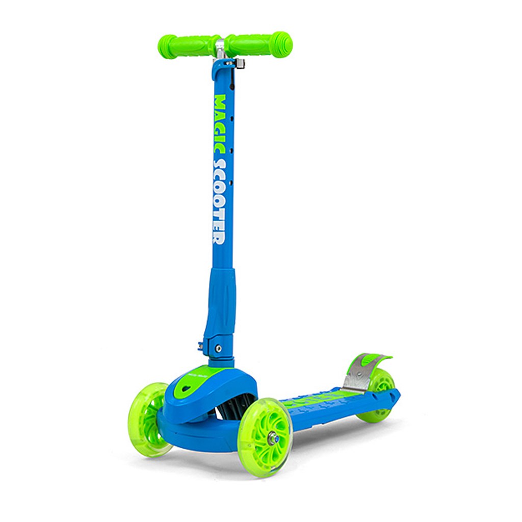E-shop Detská kolobežka Milly Mally Magic Scooter blue-green - 41589