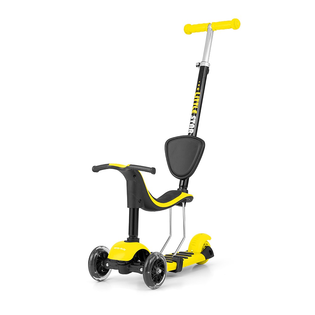 E-shop Detská kolobežka Milly Mally Little Star yellow - 41593