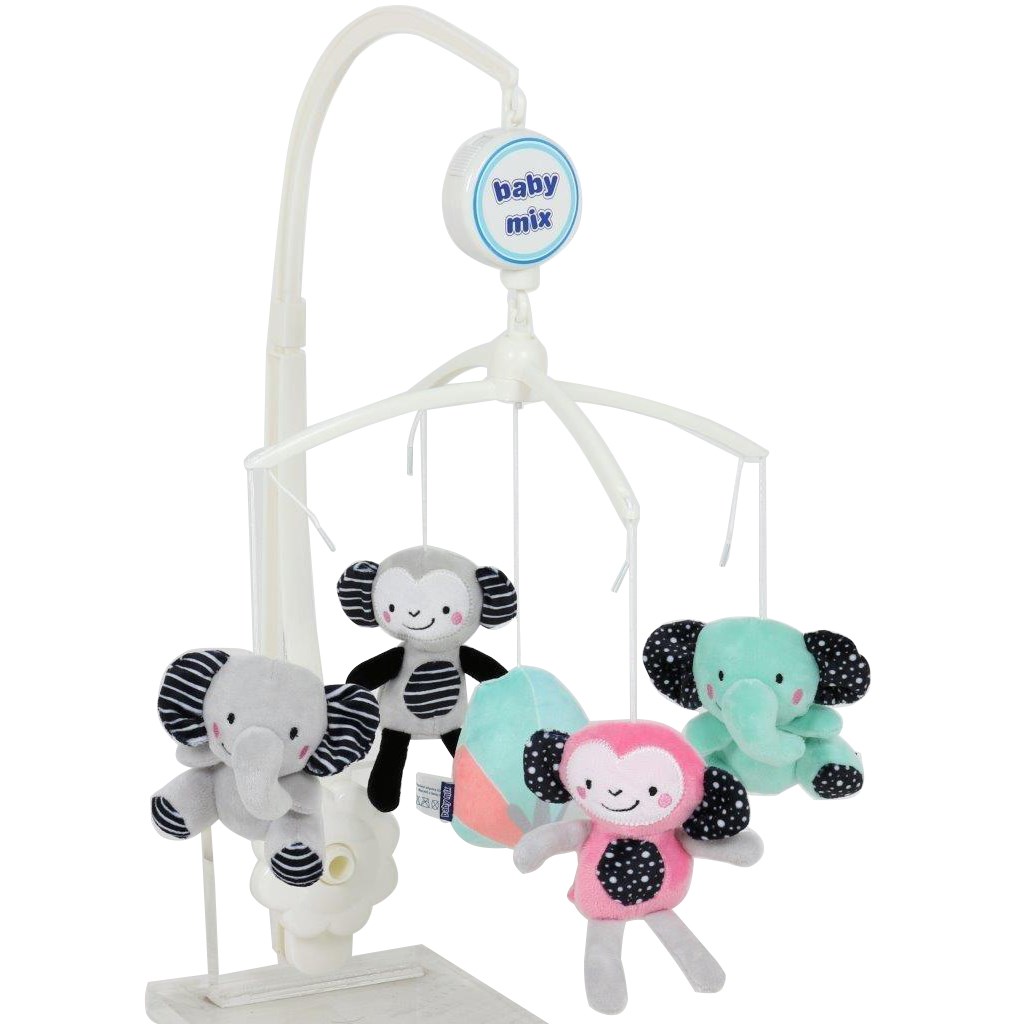 E-shop Kolotoč nad postieľku Baby Mix Zoo - 41891