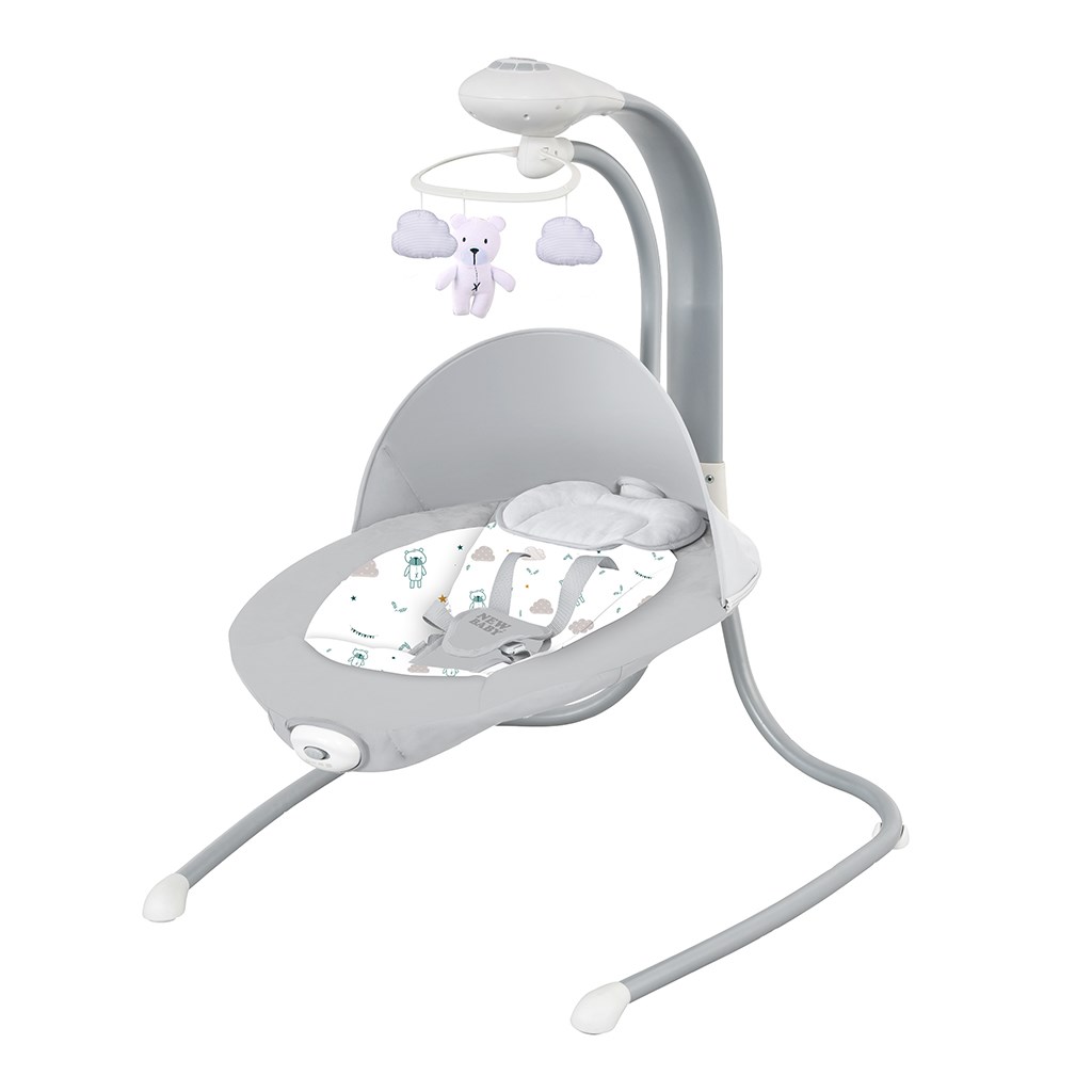 E-shop Detské hojdacie lehátko NEW BABY TEDDY PLUS s vibráciou - 43021