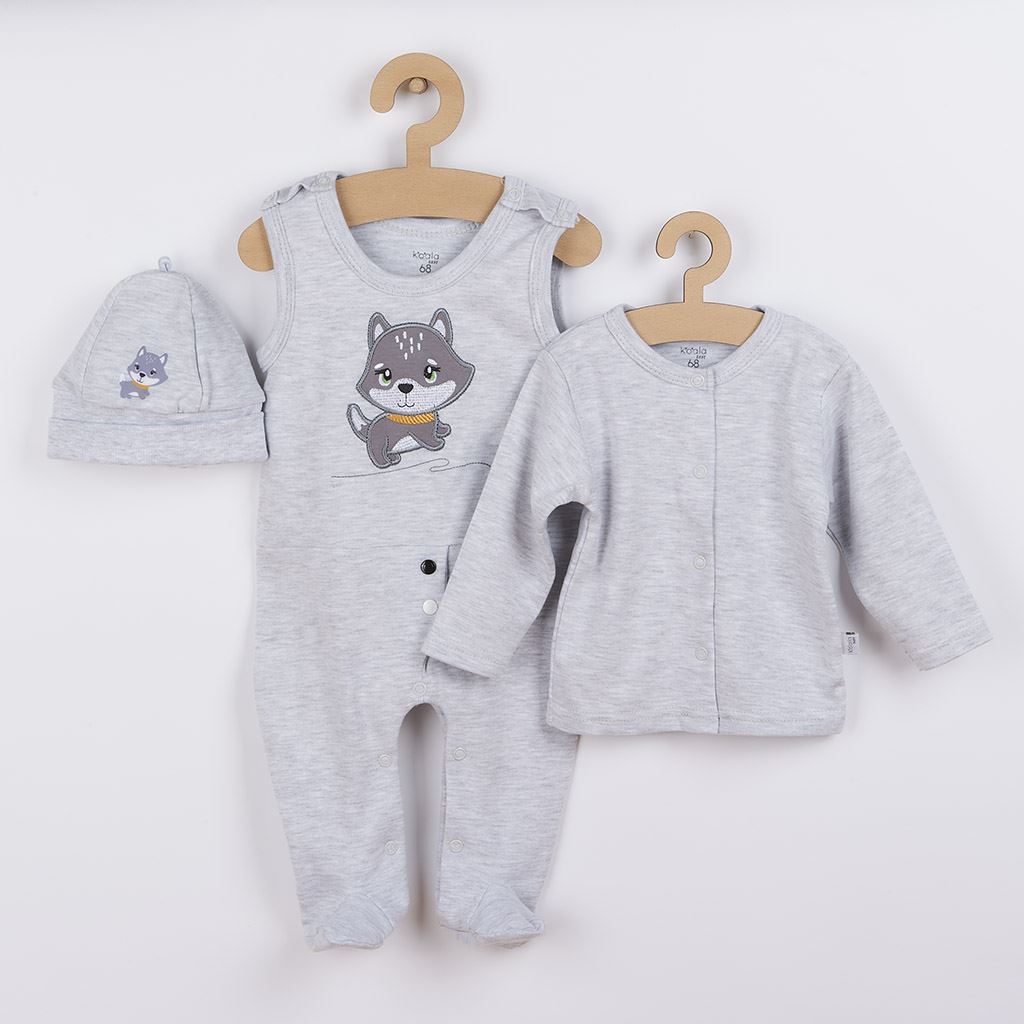 E-shop 3-dielna detská súprava Koala Doggy, 80 (9-12m) - 43159