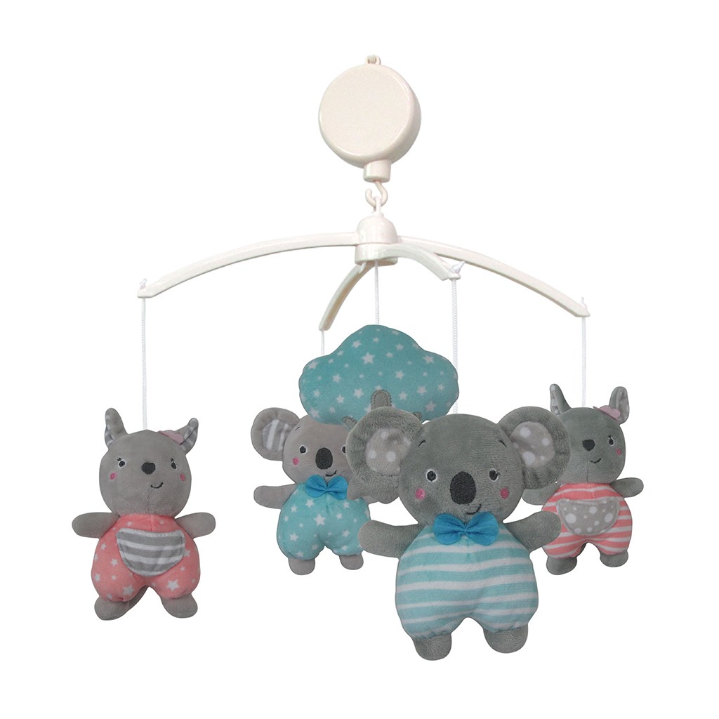 E-shop Kolotoč nad postieľku Baby Mix Kengury a koaly - 43417