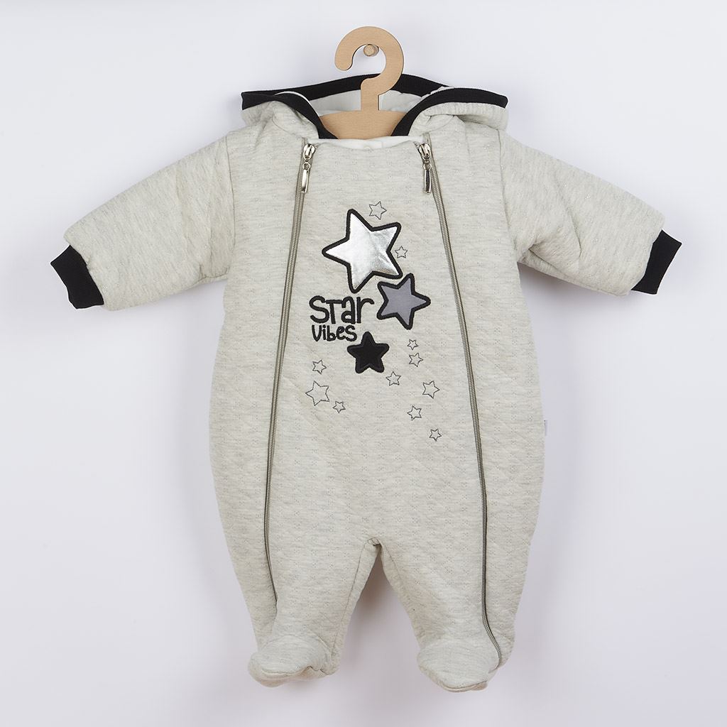 E-shop Zimná dojčenská kombinéza s kapucňou Koala Star Vibes, 74 (6-9m) - 43661