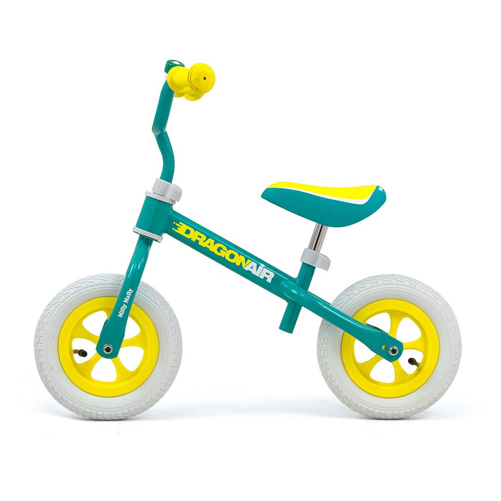 E-shop Detské odrážadlo kolo Milly Mally Dragon Air mint - 45043