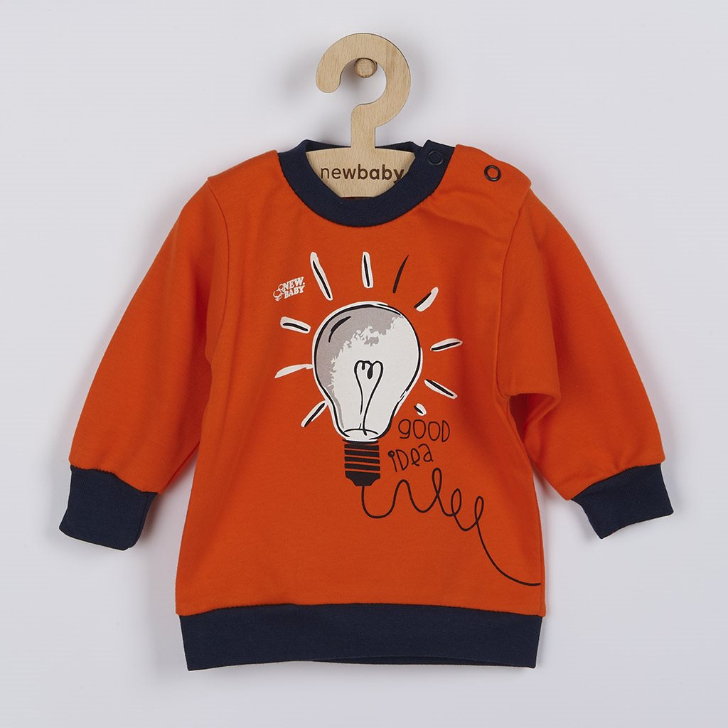 E-shop Dojčenské bavlnené tričko New Baby skvelý nápad, 80 (9-12m) - 45226
