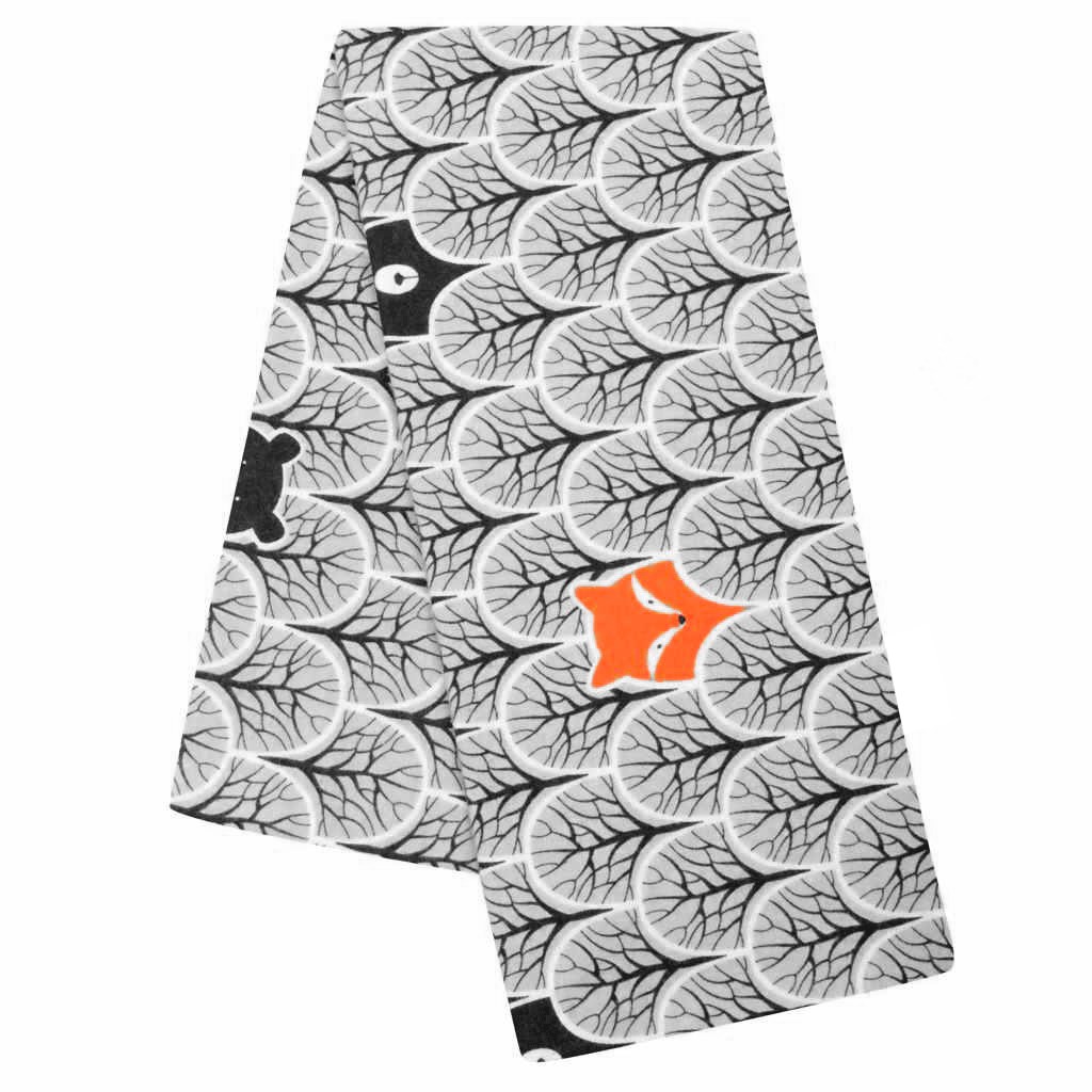 E-shop Flanelová plienka s potlačou New Baby zvieratá v lese - 45368