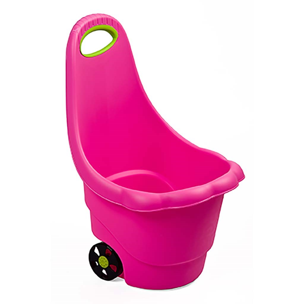 E-shop Detský multifunkčný vozík BAYO Sedmokráska 60 cm ružový - 45509