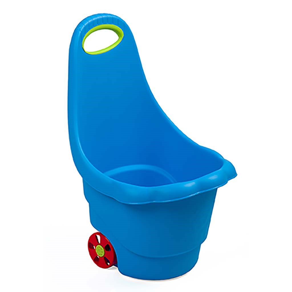 E-shop Detský multifunkčný vozík BAYO Sedmokráska 60 cm modrý - 45513