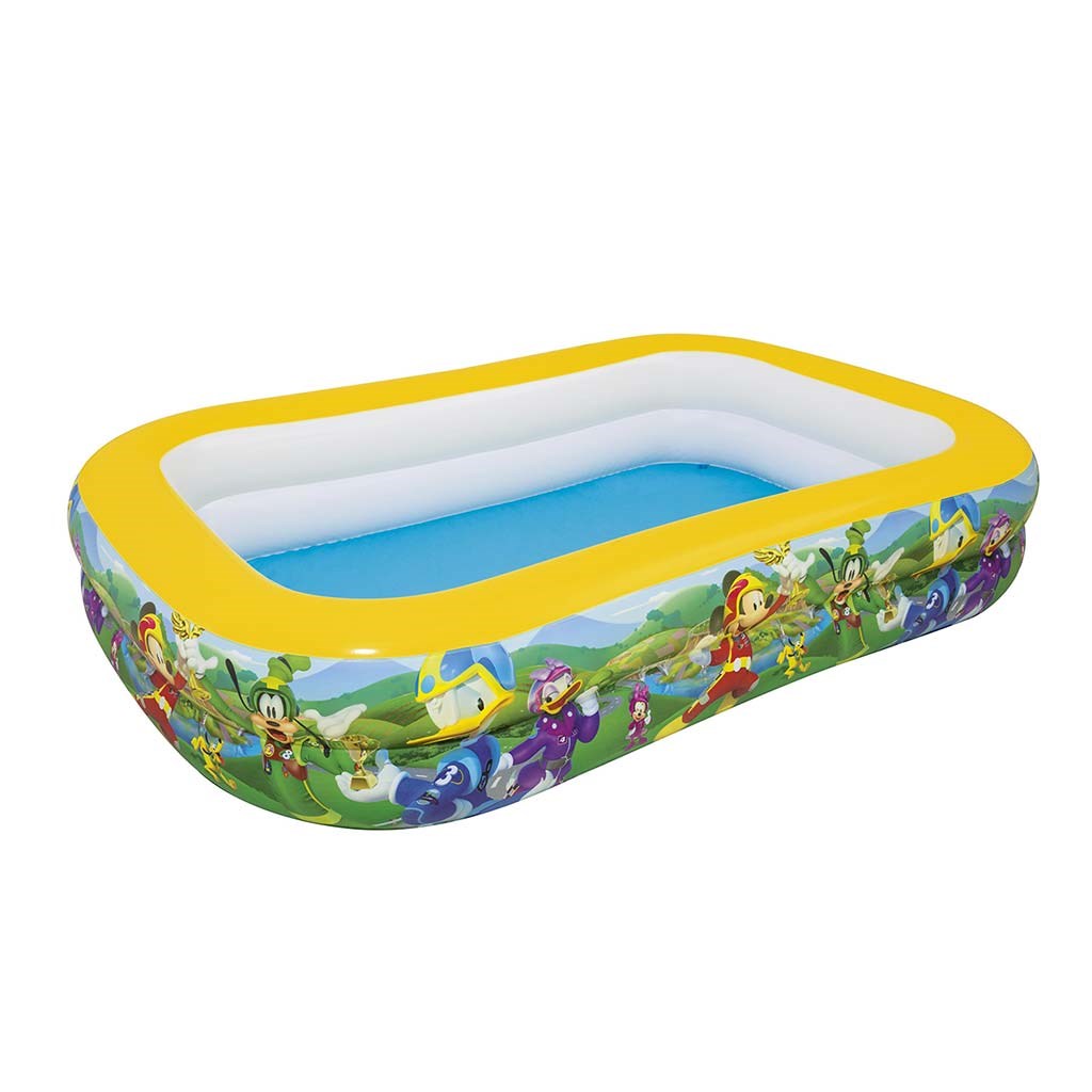 E-shop Detský nafukovací bazén Bestway Mickey Mouse Roadster rodinný - 45721