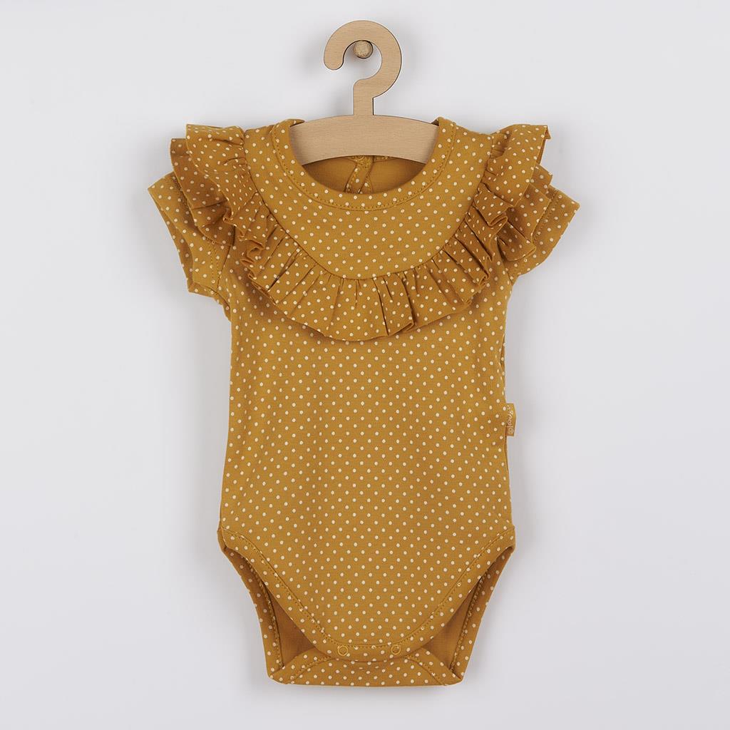 E-shop Dojčenské bavlnené body s krátkym rukávom Nicol Michelle, 74 (6-9m) - 46080