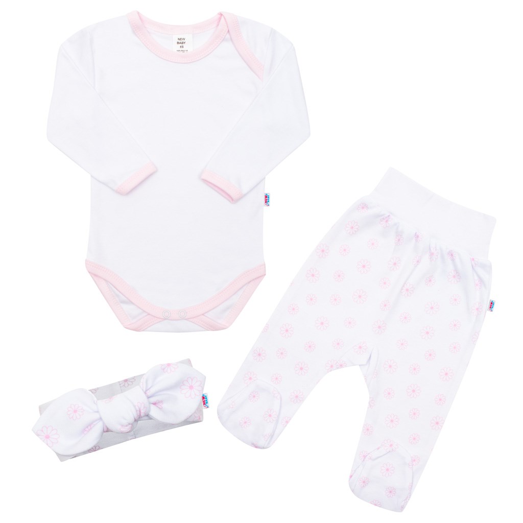 E-shop 3-dielna bavlnená dojčenská súprava New Baby Lili, 86 (12-18m) - 46336