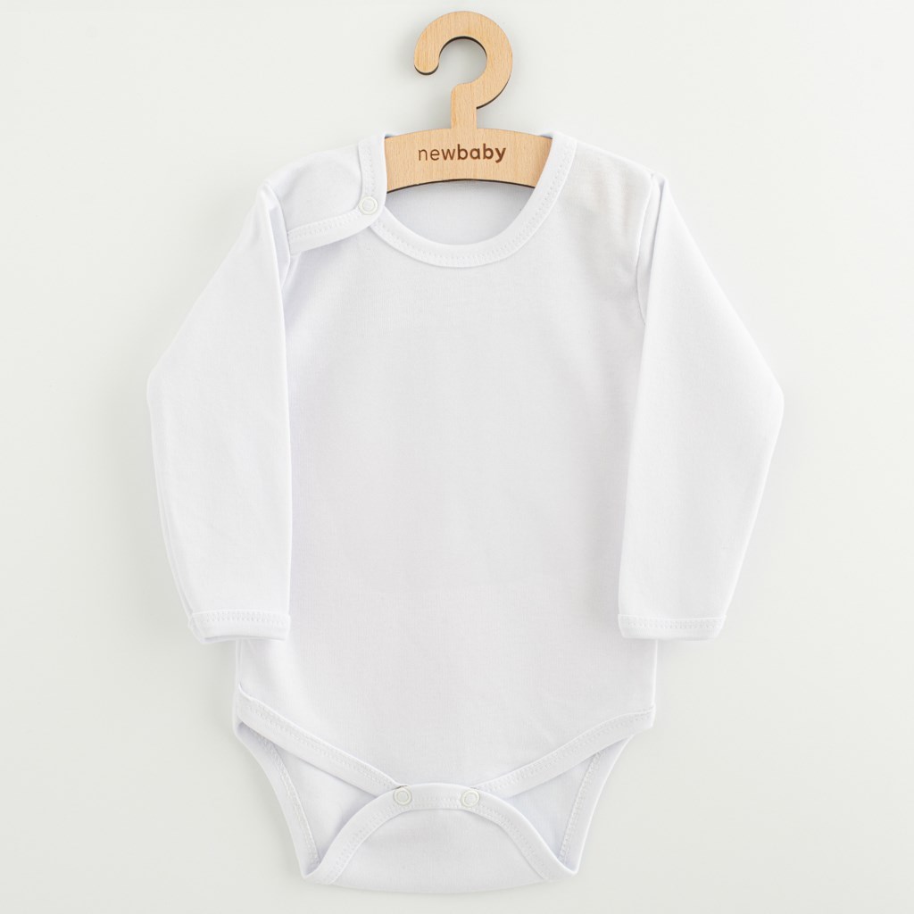 E-shop Body dlhý rukáv New Baby II - biele, 86 (12-18m) - 47313