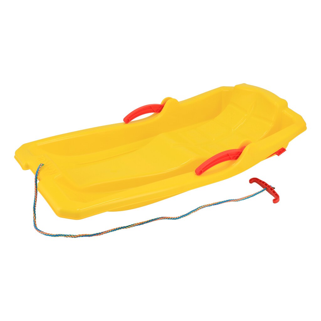 E-shop Plastové boby s brzdami Baby Mix KAROL žlté - 49331