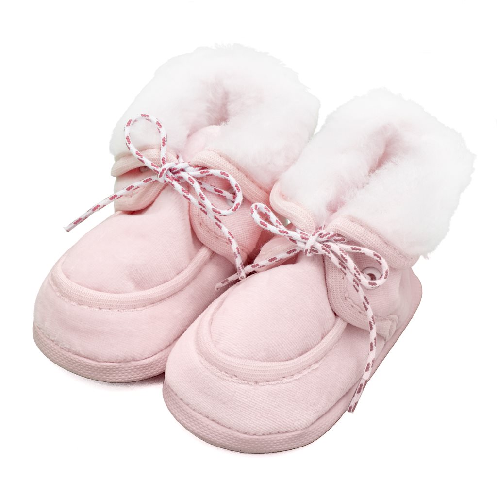 E-shop Dojčenské zimné capačky New Baby ružové 3-6 m, 3- 6 m - 49963